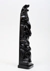 Haida Argillite Model Totem Pole