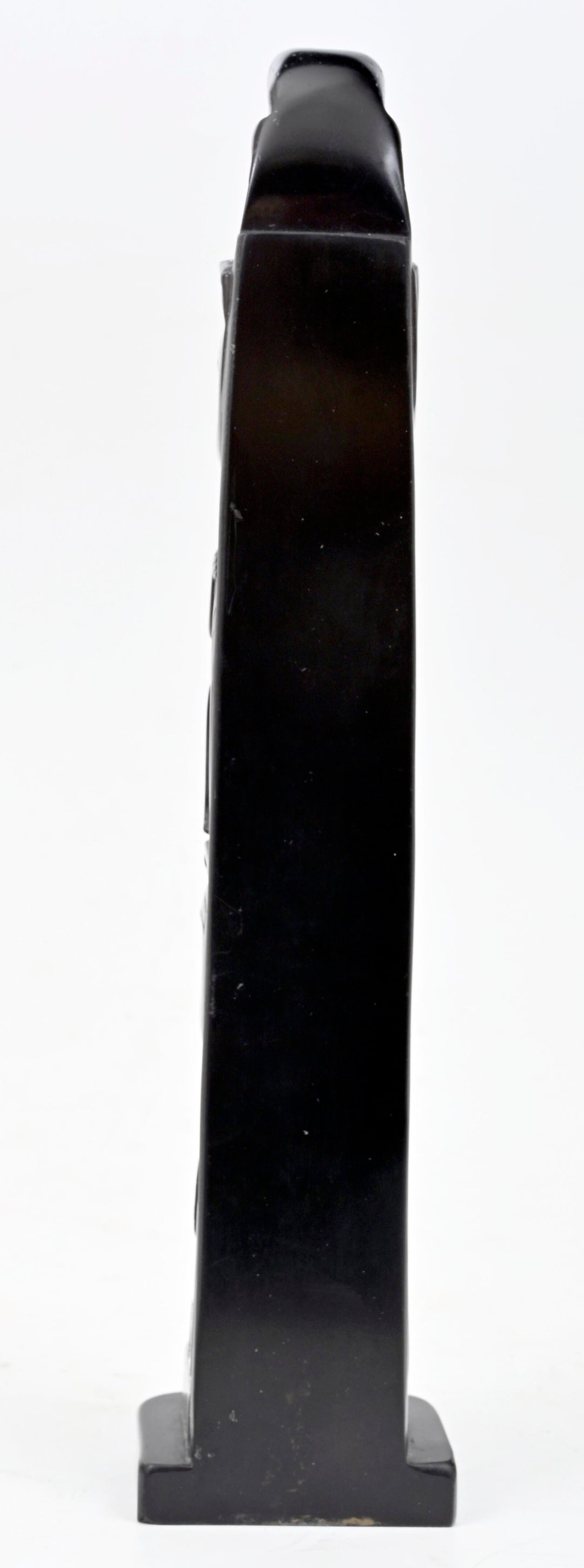 Haida Argillite Model Totem Pole