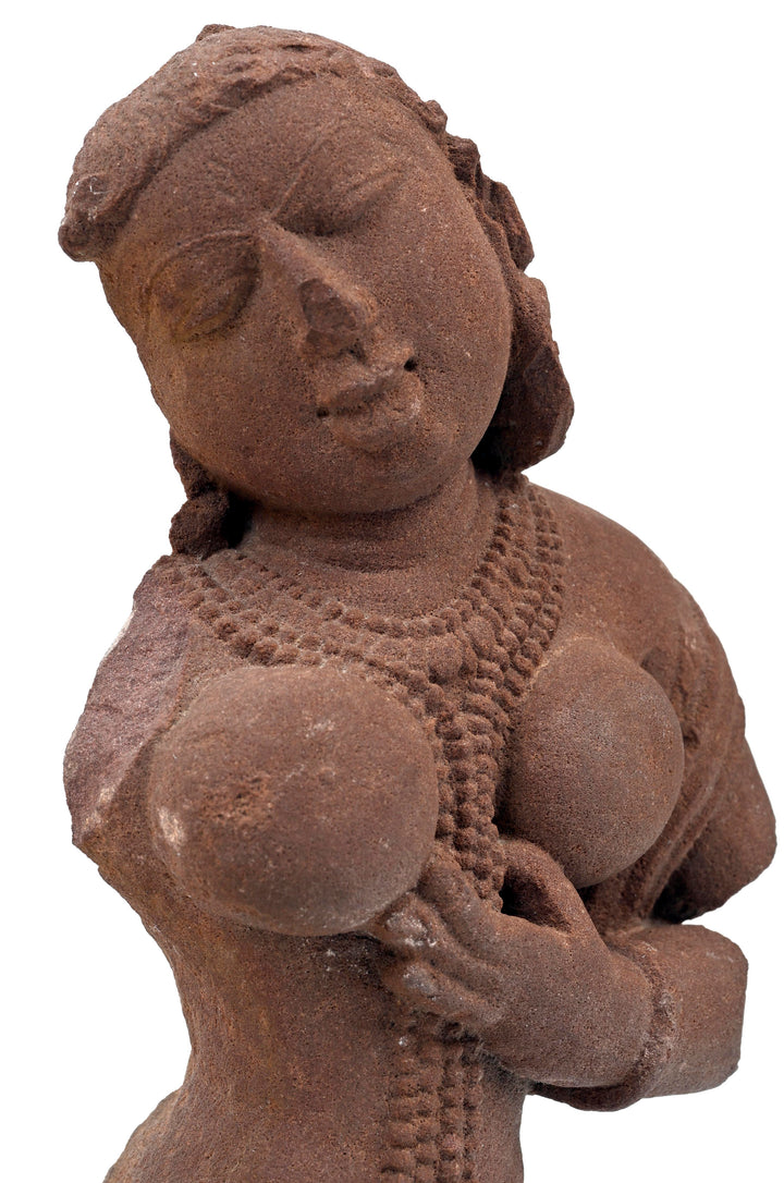 Central Indian Sandstone Torso of a Celestial Beauty