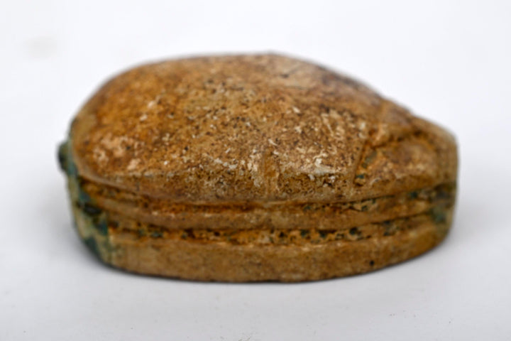 Egyptian Steatite Scarab with Gazelle