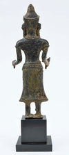 Khmer Bronze Standing Figure of Uma (Parvati / Devi)