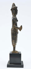 Khmer Bronze Standing Figure of Uma (Parvati / Devi)