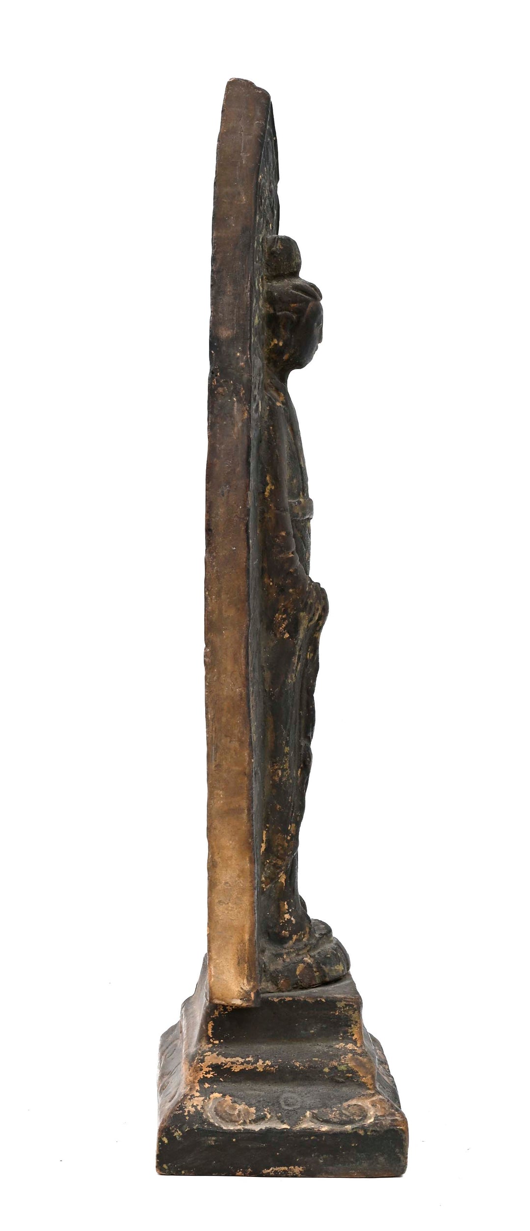 Chinese Archaistic Votive Stele of Guanyin / Bodhisattva