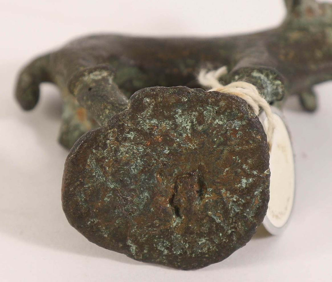 Near Eastern Bronze Bull Finial