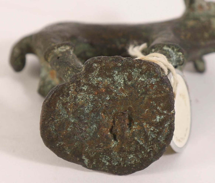 Near Eastern Bronze Bull Finial