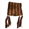 Inca Woven Textile Chuspa Coca Bag with Tassels