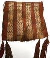 Inca Woven Textile Chuspa Coca Bag with Tassels