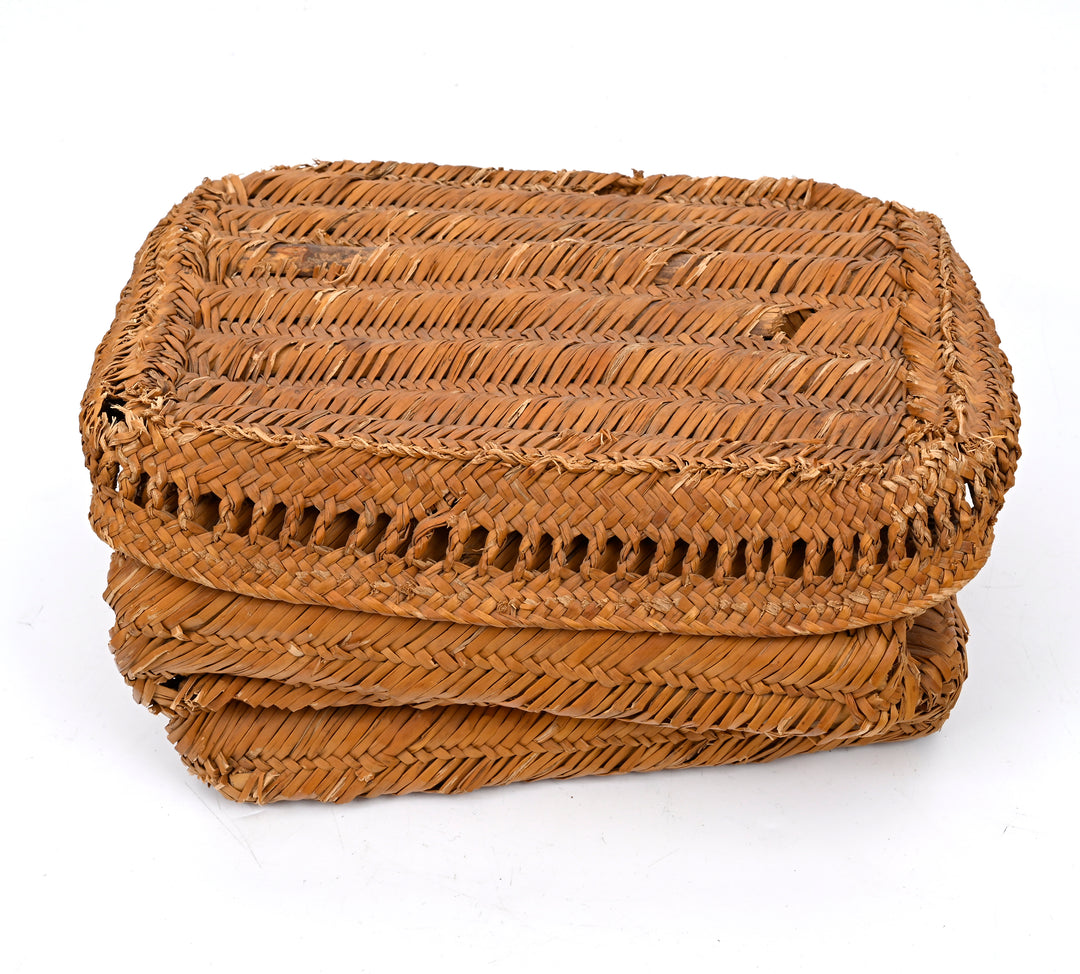 Chancay Coiled Reed Weaver's Basket