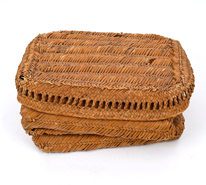 Chancay Coiled Reed Weaver's Basket