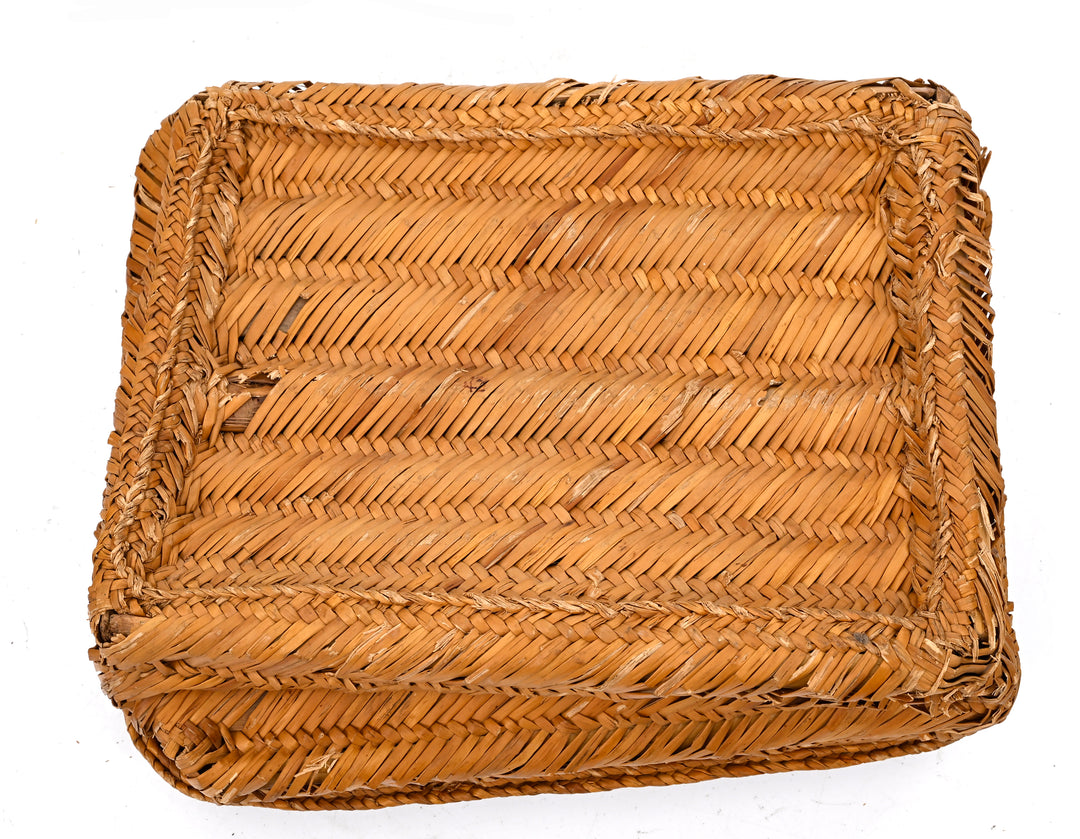 Chancay Coiled Reed Weaver's Basket