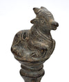South Indian Bronze Lamp Finial in the Form of a Caparisoned Nandi Bull