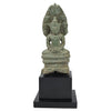 Khmer Bronze Buddha Muchalinda Sheltered by the Naga