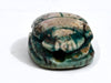 Egyptian Green Glaze Scarab for Amun Ra