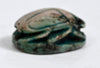 Egyptian Green Glaze Scarab for Amun Ra