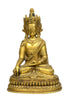 Sino Tibetan Gilt Bronze Seated Bodhisattva - Art for Eternity