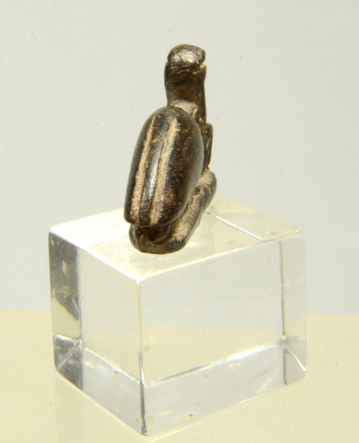 Egyptian Steatite Divine Ibis Amulet