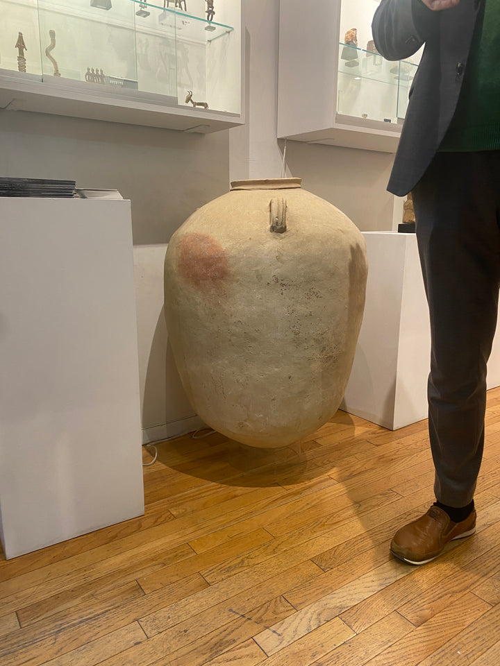 Monumental Near Eastern Ceramic Storage Jar Pithos
