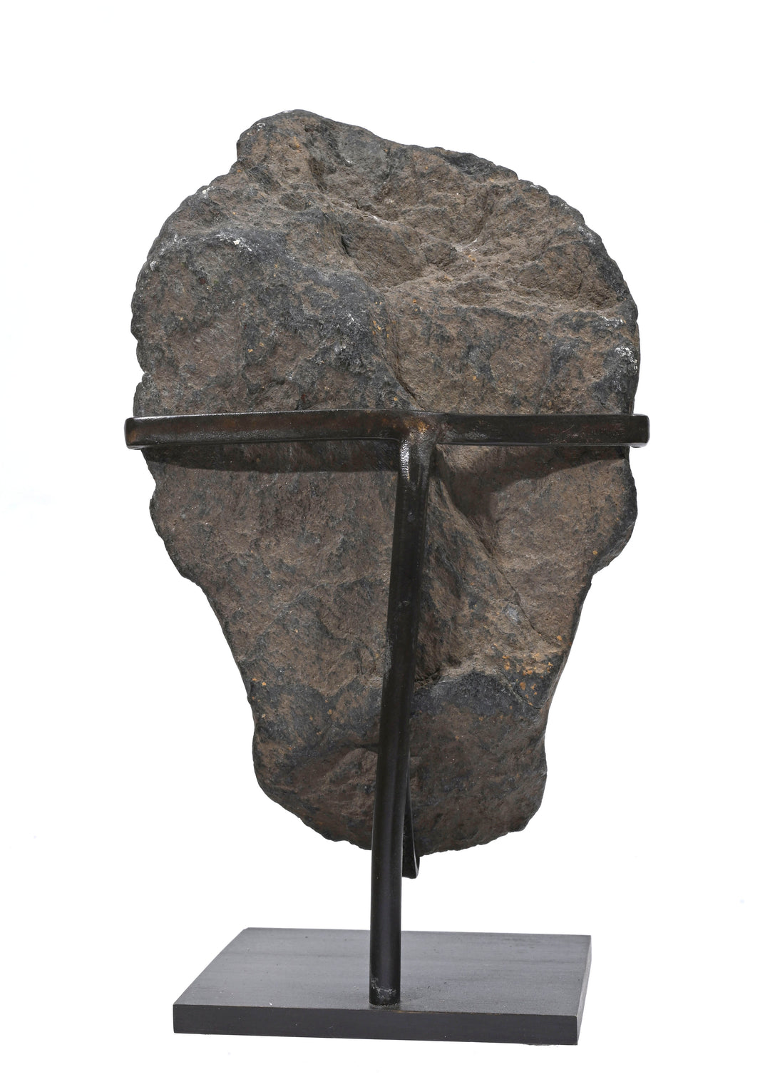 Ancient Gandharan Grey Schist Head of Buddha