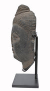 Ancient Gandharan Grey Schist Head of Buddha