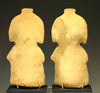 Fine Pair of Maya Molded Ceramic Warrior Figures - Art for Eternity