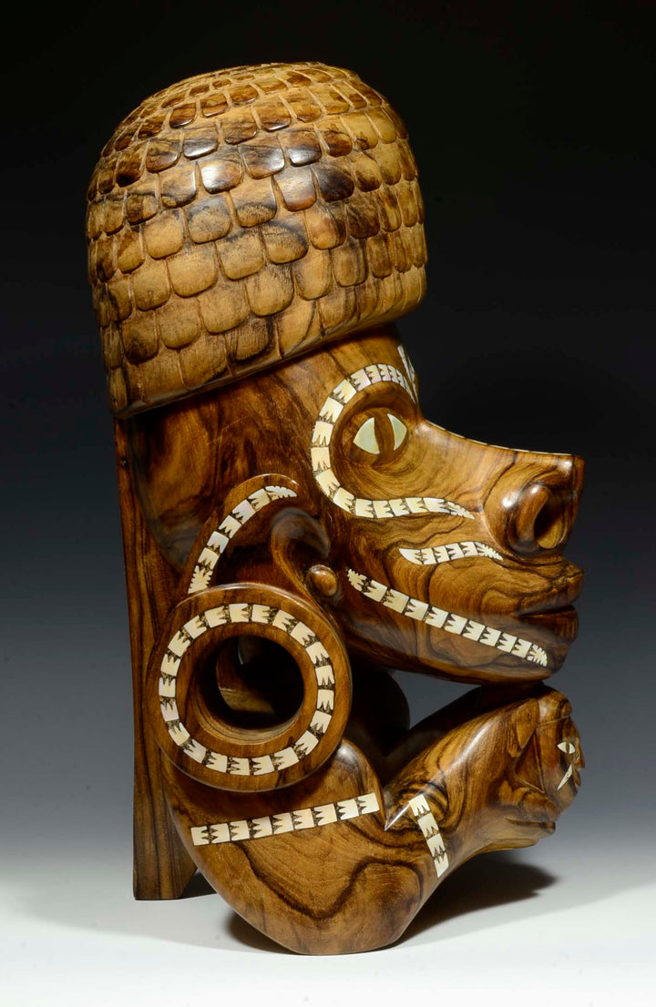 Solomon Island Style Ornate Contemporary Prow Spirit