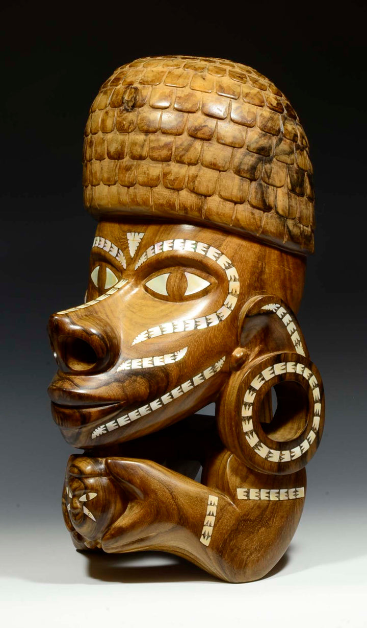 Solomon Island Style Ornate Contemporary Prow Spirit