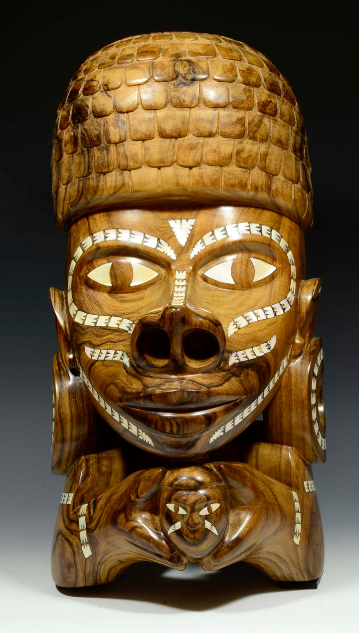 Solomon Island Style Ornate Contemporary Prow Spirit