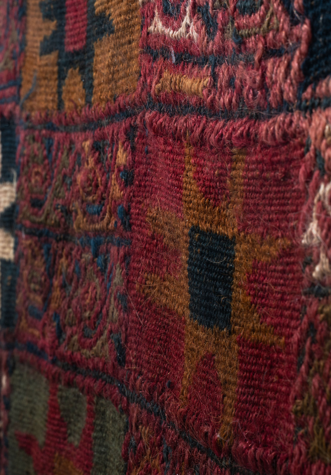 Inca Checkerboard Textile Panel with Tocapus