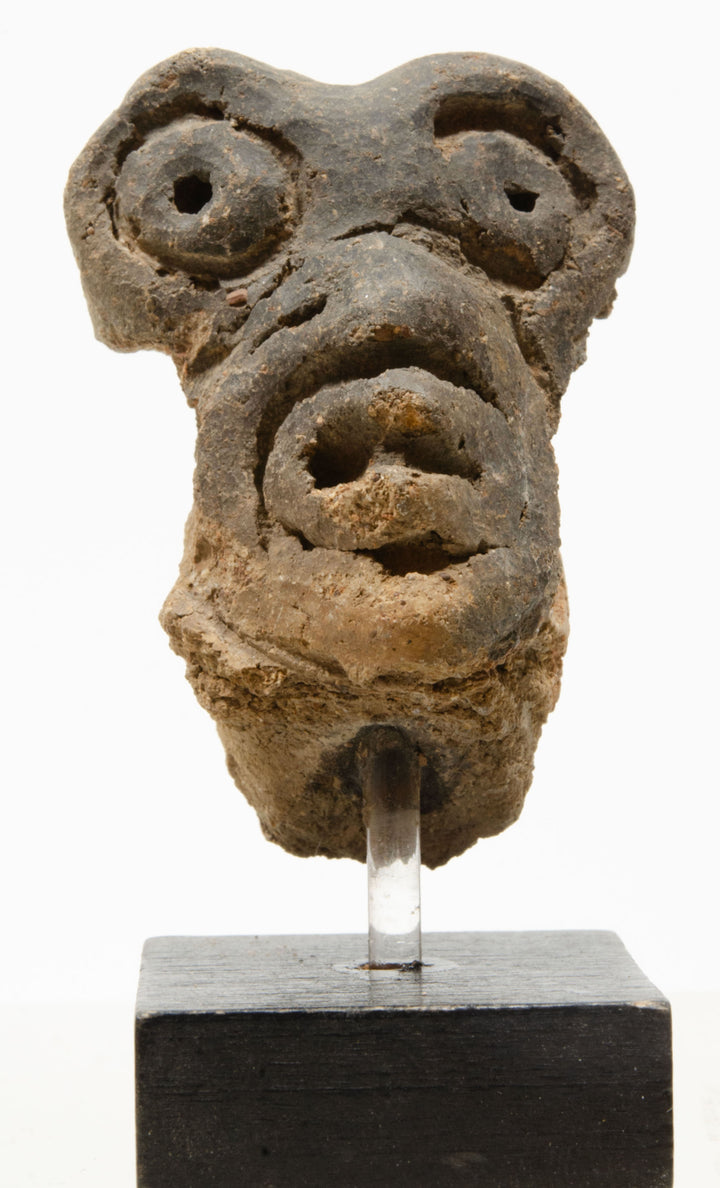 Pre Columbian Taino Indian Pottery Heads (10)