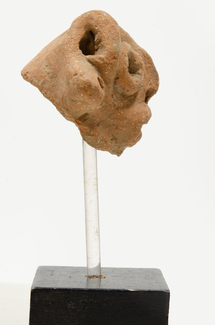 Pre Columbian Taino Indian Pottery Heads (10)