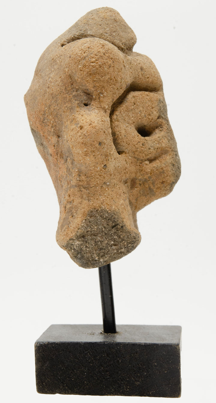 Pre Columbian Taino Indian Pottery Heads (10)