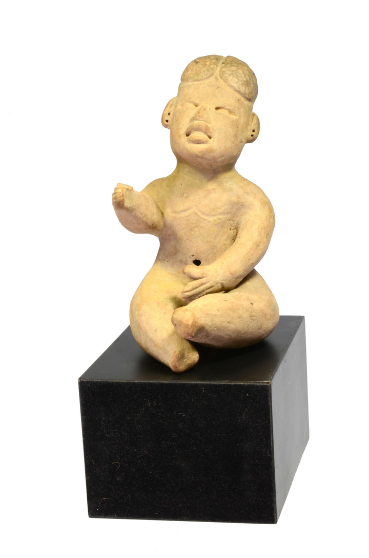 Olmec Pottery Seated Baby