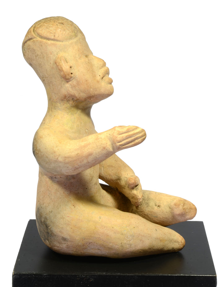 Olmec Pottery Seated Baby