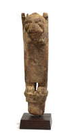 Egyptian Wood Lion Formed Furniture Leg