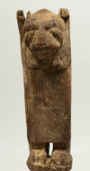 Egyptian Wood Lion Formed Furniture Leg