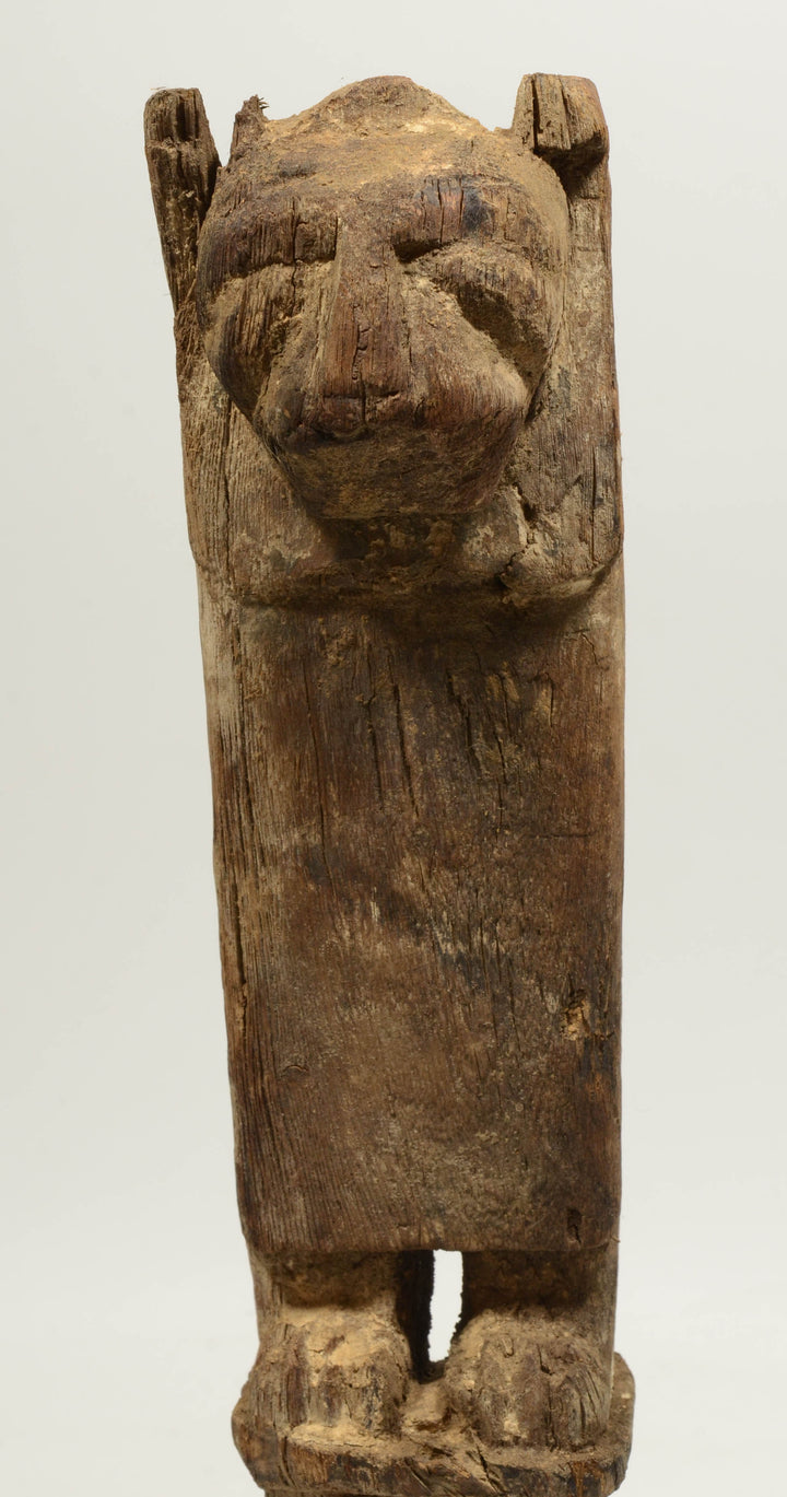Egyptian Wood Lion Formed Furniture Leg