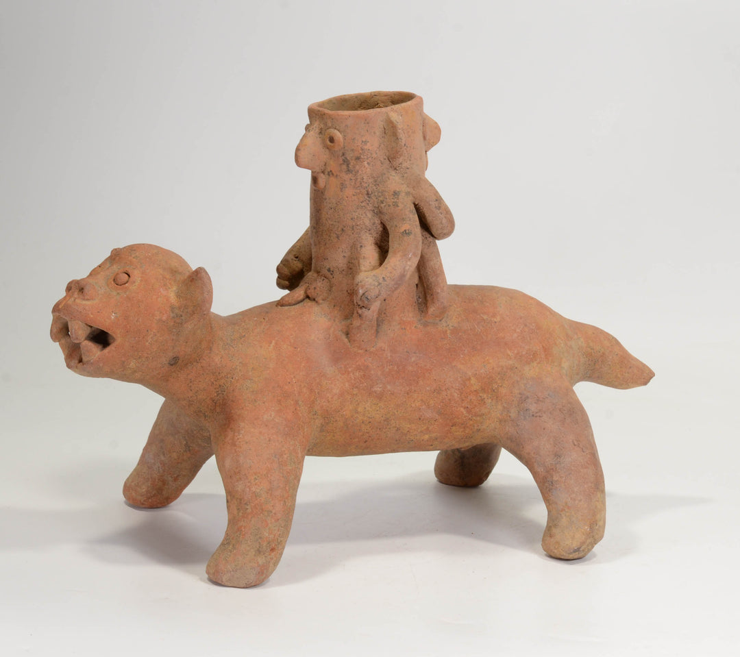 Colima Janiform Shamas Riding Jaguar