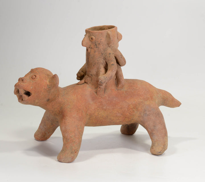 Colima Janiform Shamas Riding Jaguar