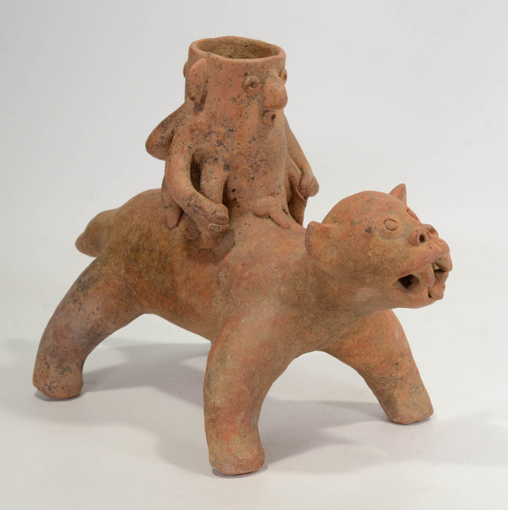 Colima Janiform Shamas Riding Jaguar