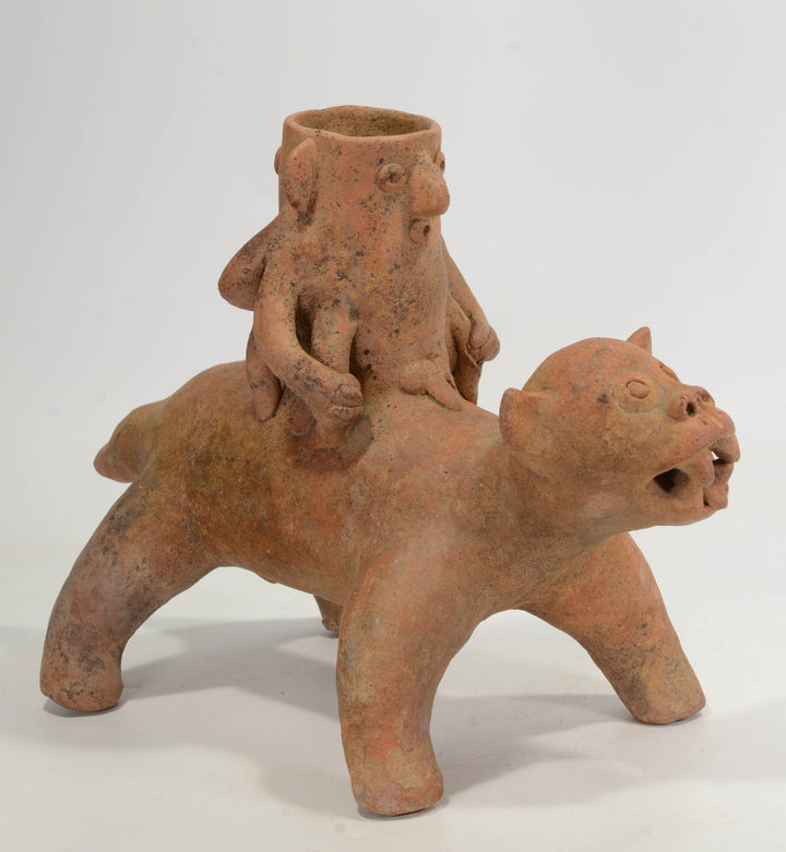 Colima Janiform Shamas Riding Jaguar