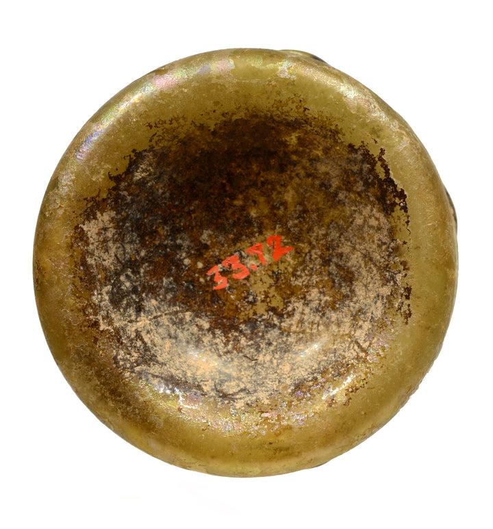 Roman Yellow Glass Unguentarium