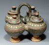 Apulian Gnathian Pottery Four Chambered Lidded Kernos - Art for Eternity