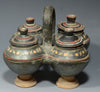 Apulian Gnathian Pottery Four Chambered Lidded Kernos - Art for Eternity