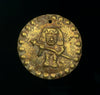 Three Moche Gold Tumbaga Applique Discs with Warriors - Art for Eternity